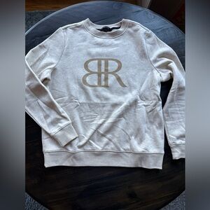 BANANA REPUBLIC Beige Logo Sweatshirt